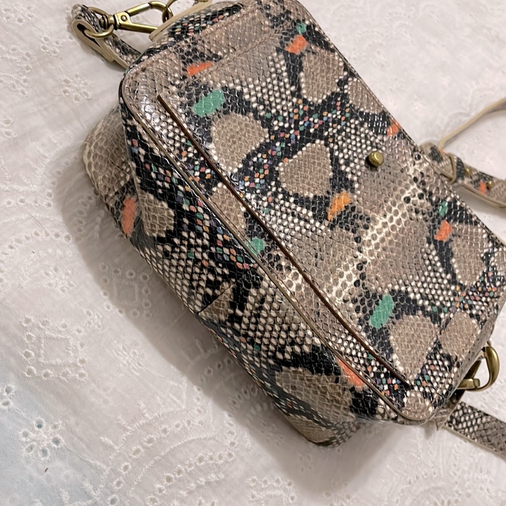 Madewell Multicolor Snake-Print Crossbody Bag - Picture 6 of 10